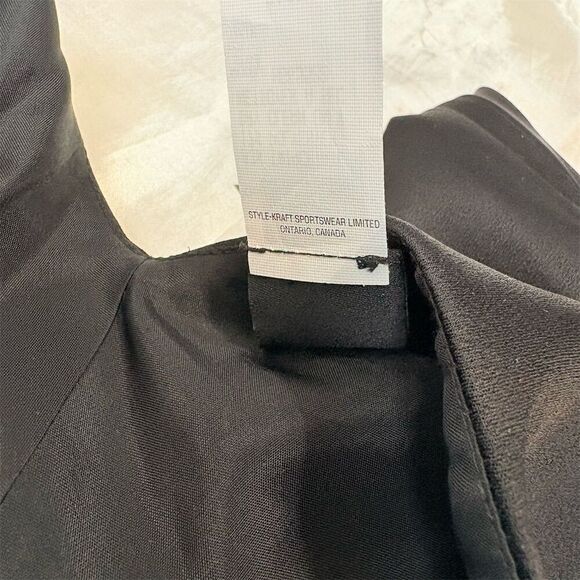 Halston Women's Black Midi Dress Size‎ 6 - Picture 9 of 9